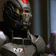 shepard and tali in mass effect 2